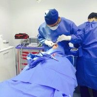 2 implantes en el sector anterior con injerto óseo 4