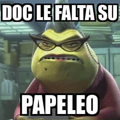 Imagen humorística sobre el papeleo administrativo