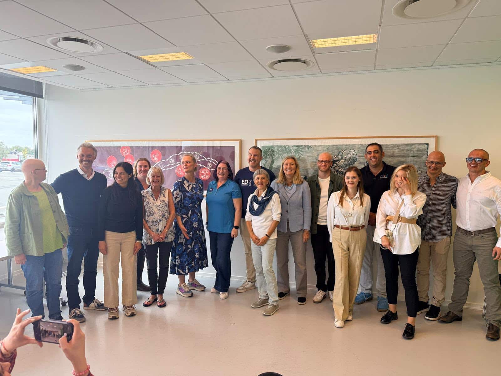Participantes del congreso EDIN 2026 reunidos en Dinamarca