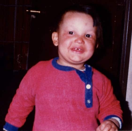 Fotografía de infancia del Dr. Matías San Martín